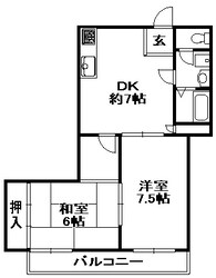 ユマニティマンションの物件間取画像